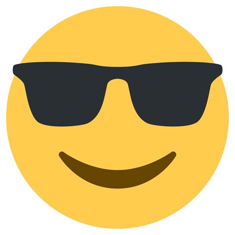 snapchat sunglasses emoji|emoji looking down sunglasses.